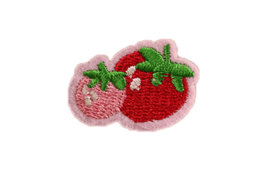 Iron On Patch Fruits Design- Petite Strawberry - Kyndle