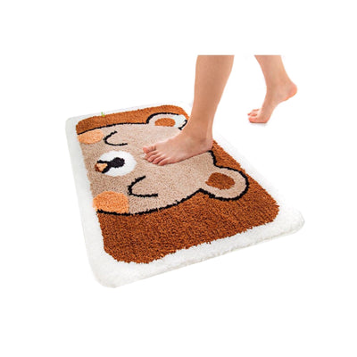 Anti-slip Floor Carpet- Fluffy Bear - Kyndle
