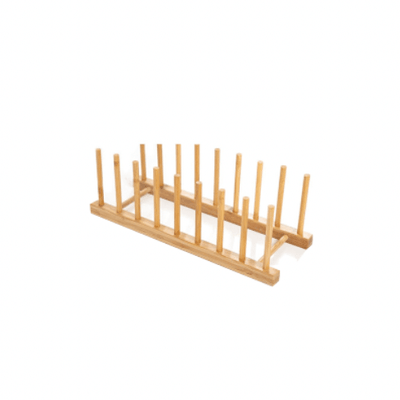 Bamboo Grid Dish Drying Rack- 8 Grids - Kyndle