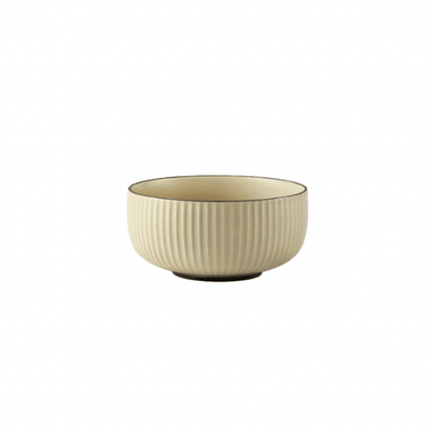 Brøja Contemporary Dinnerware | Ceramic Bowl 11.5cm- Cream - Kyndle