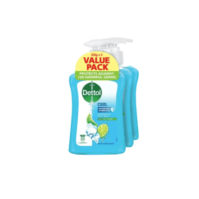 Dettol Liquid Hand Wash Cool 250G (Value Pack of 3) - Kyndle