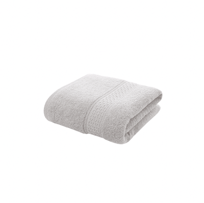 Everyday Pure Cotton Bath Towel- Light Grey - Kyndle