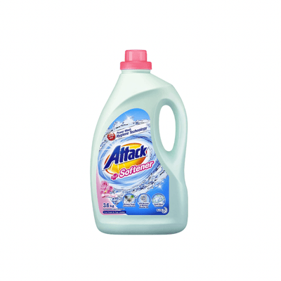 Kao Attack Laundry Detergent 3.6kg- DTG+Softener - Kyndle