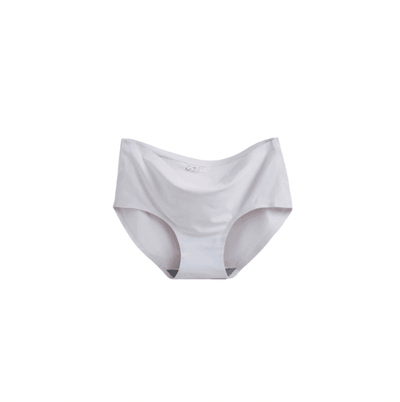 M-XXL 840 Ice Silk Seamless Women Ladies Panties- Grey - Kyndle