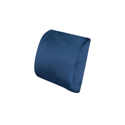 Memory Foam Lumbar Support Cushion- Navy Blue - Kyndle