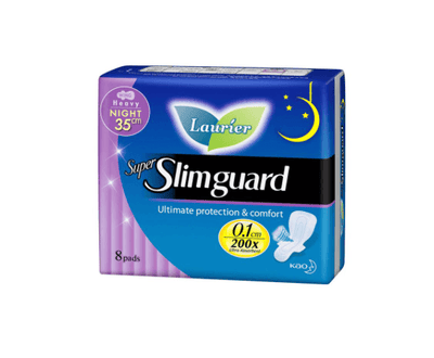 Laurier Super Slimguard Heavy Night Wing 35 cm 8s - Kyndle