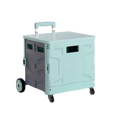 Foldable Cart Box Trolley 4 Wheels- Large - Kyndle