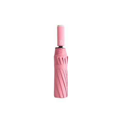12 Ribs Automatic Small Portable Umbrella- Pink - Kyndle