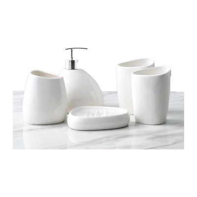 5PC Ceramic Toiletries Set - Kyndle