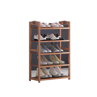 Bamboo Tiered Shoe Storage Shelf- 5 Tier - Kyndle