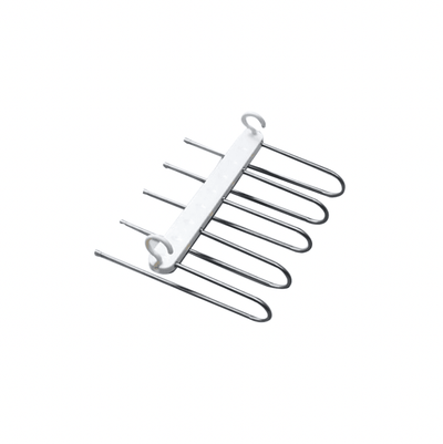 5 Tier Stainless Steel Multipurpose Clothes Hanger - White - Kyndle