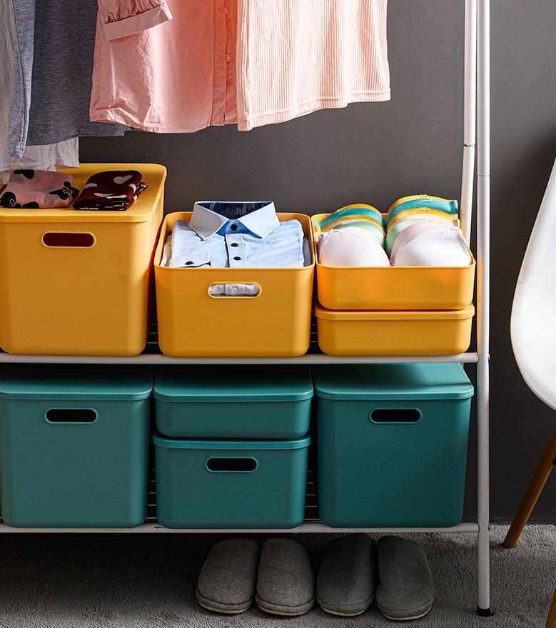 Stackable Storage Boxes 8L- Green