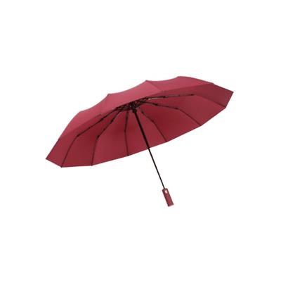 8 Ribs Automatic Umbrella - Burgundy - Kyndle