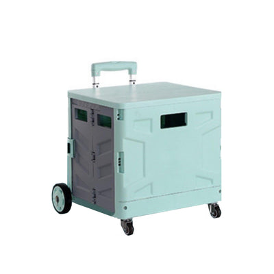 Foldable Cart Box Trolley 4 Wheels- Medium - Kyndle