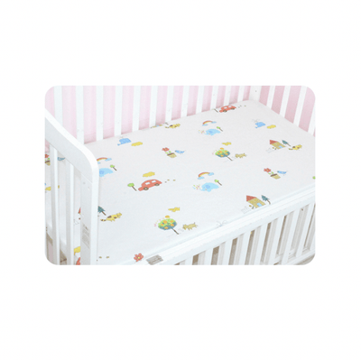 Baby Cot Fitted Bedsheet- Cars - Kyndle