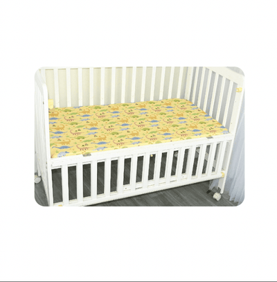 Baby Cot Fitted Bedsheet- Dinosaur Park - Kyndle