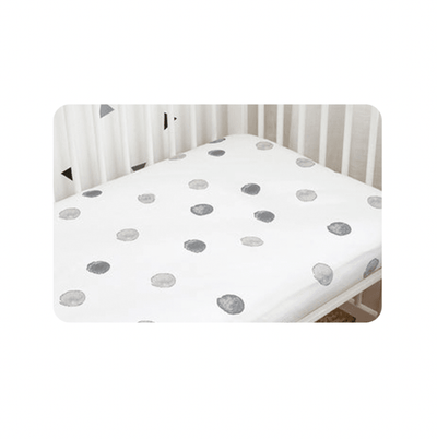 Baby Cot Fitted Bedsheet- Fluffy Bubbles - Kyndle