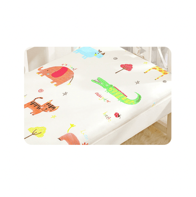 Baby Cot Fitted Bedsheet- Jungle Dream - Kyndle