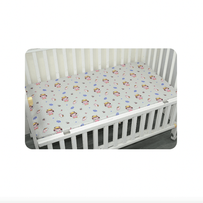 Baby Cot Fitted Bedsheet- Little Madeline - Kyndle