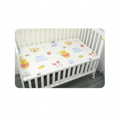 Baby Cot Fitted Bedsheet- Pooh & Friends - Kyndle