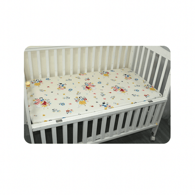 Baby Cot Fitted Bedsheet- Snow White - Kyndle