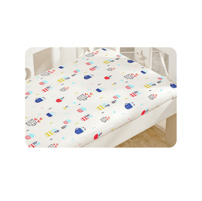 Baby Cot Fitted Bedsheet- Tea Time - Kyndle