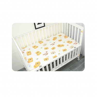Baby Cot Fitted Bedsheet- Tiger cubs - Kyndle