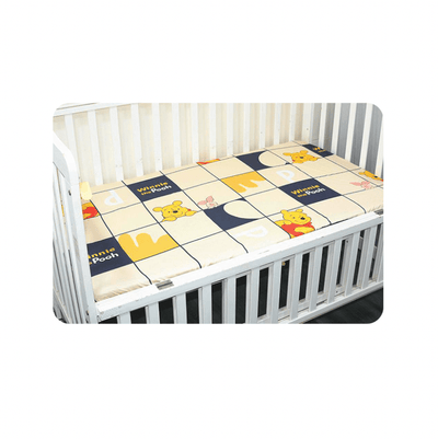 Baby Cot Fitted Bedsheet- Winnie The Pooh - Kyndle