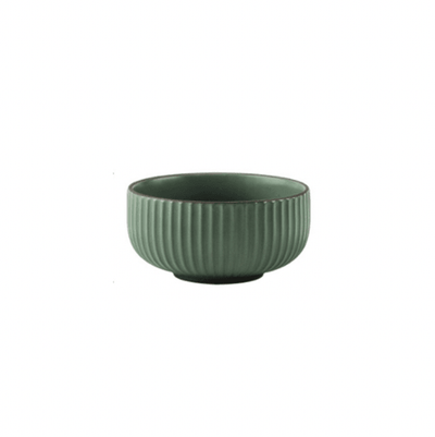 Brøja Contemporary Dinnerware | Ceramic Bowl 11.5cm- Olive - Kyndle