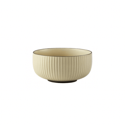 Brøja Contemporary Dinnerware | Ceramic Stor Bowl 17.5cm- Cream - Kyndle