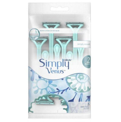 Gillette Simply Venus 2 Disposables 8S - Kyndle