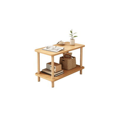 Coffee Side Table- Light Wood - Kyndle
