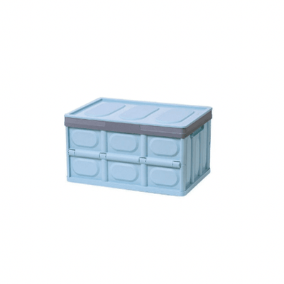 Collapsible Foldable Organizer Storage Box- Blue - Kyndle
