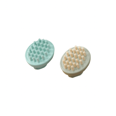 Deep Cleanse Silicon Scalp Massage Brush - Mint Green - Kyndle