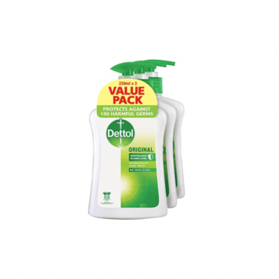Dettol Liquid Hand Wash Original 250G (Value Pack of 3) - Kyndle