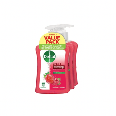 Dettol Liquid Hand Wash Strawberry 250G (Value Pack of 3) - Kyndle