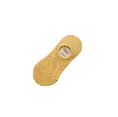 Female/Women Casual Ankle/Short Breathable Socks- Mustard Yellow - Kyndle