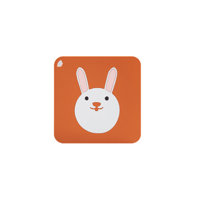 Heat Resistant Placement Coasters- Big SQ Rabbit - Kyndle