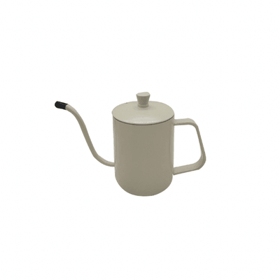 High Quality Stainless Steel Matte Coffee Pot 600ml- Almond Cream - Kyndle