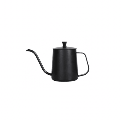 High Quality Stainless Steel Matte Coffee Pot 600ml- Black - Kyndle