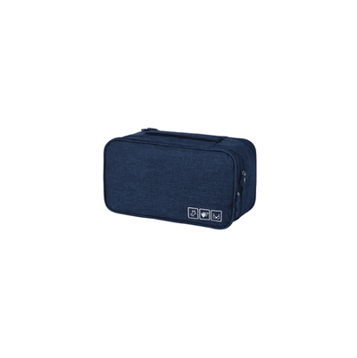 Innerwear/lingerie travel storage bag- Navy Blue - Kyndle