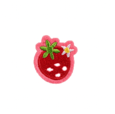 Iron On Patch Fruits Design- Flower Strawberry - Kyndle