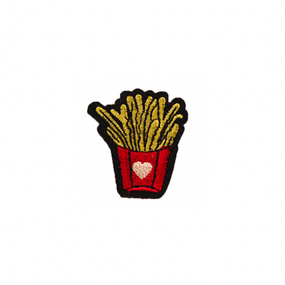 Iron On Patch Fruits Design- Fries - Kyndle