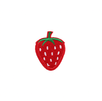 Iron On Patch Fruits Design- Strawberry - Kyndle