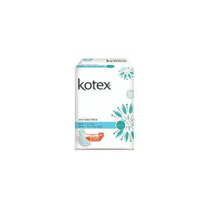 Kotex Natural Care Maxi 24 cm Non-wing Anti-Bacterial 20 Pads - Kyndle