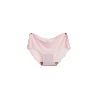 M-XXL 840 Ice Silk Seamless Women Ladies Panties- Pink - Kyndle