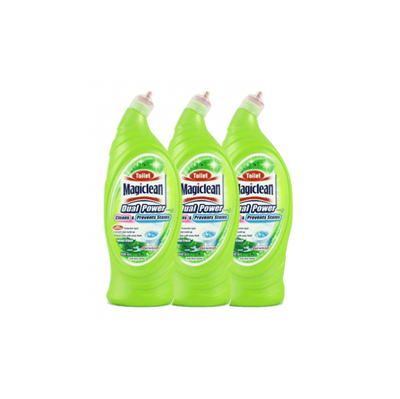 Magiclean Dual Power Toilet Cleaner 650 ml x3 - Forest - Kyndle