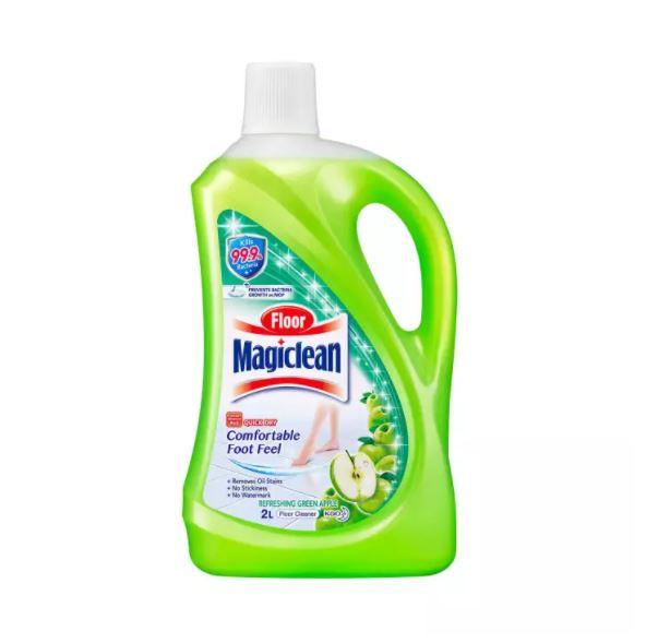 Magic Clean Runner Magiclean Floor Cleaner - Green Apple 2L
