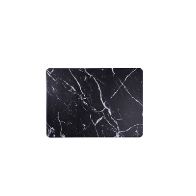 Marble PU Leather Dining Placemat- Black - Kyndle