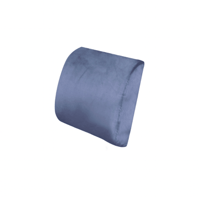 Memory Foam Lumbar Support Cushion- Charcoal Grey - Kyndle